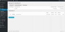 Backup Pro - WordPress Plugin Screenshot 5