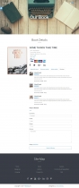 Reading - Bookstore Responsive HTML Template Screenshot 7