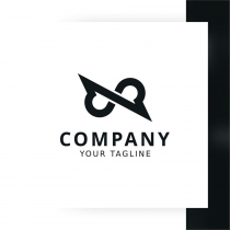 Infinity Line Logo Template Screenshot 1