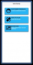 Ionic Surveys - Survey Mobile App Screenshot 1