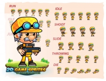 Mason Game Character Sprites Screenshot 2