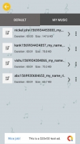 My Name  Ringtone maker - Android Source Code Screenshot 1