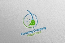 Cleaning Service Logo With Eco Friendly Screenshot 3