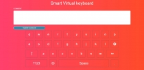 Smart Virtual Keyboard JavaScript Screenshot 1