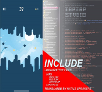 Cave Flight - iOS Source Code Screenshot 2