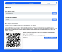 Two-Factor Authentication with PHP Screenshot 3