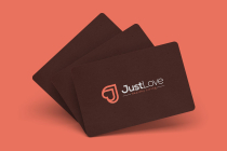 Letter J Love Heart Logo Design Template Screenshot 1