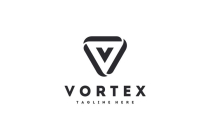 Vortex - Letter V Logo Template Screenshot 3