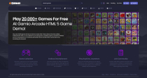 Gamio Arcade HTML 5 Game Portal PHP Script Screenshot 8