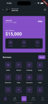 Mephisto - Digital Wallet App UI Toolkit Screenshot 1