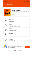 ScamTracker  Android App with Admin panel Screenshot 4