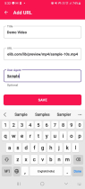 URL Player - Android App Template Screenshot 4