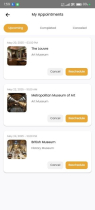 Museum UI Kit React Screenshot 15