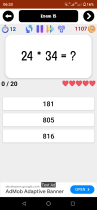 Math Quiz Pro - Android App Source Code Screenshot 10
