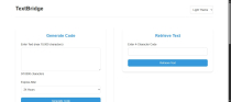 TextBridge PHP Script Screenshot 1