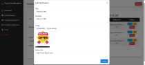 Web Push Notification System using Firebase in PHP Screenshot 4